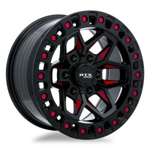 RTX Wheels – Zion – Black – 17″x9″ 0mm – Summer Wheels – 082930